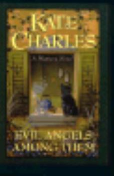 Hardcover Evil Angels Among Them [Large Print] Book