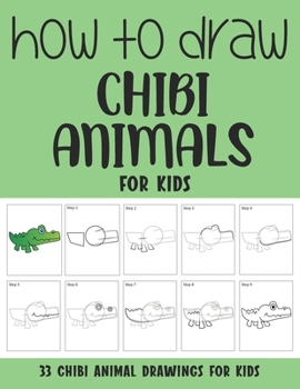 Paperback How to Draw Chibi Animals for Kids Book