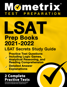 Paperback LSAT Prep Books 2021-2022 - LSAT Secrets Study Guide, Practice Test Questions Including Logic Games, Analytical Reasoning, and Reading Comprehension, Book