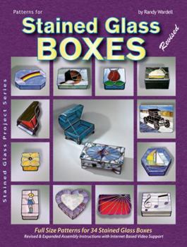 Paperback Patterns for Stained Glass Boxes Book