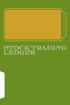 Paperback Stock Trading Ledger (Green) Book