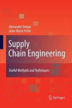 Paperback Supply Chain Engineering: Useful Methods and Techniques Book