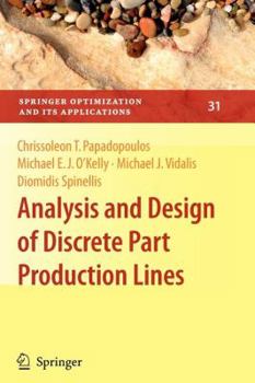 Paperback Analysis and Design of Discrete Part Production Lines Book