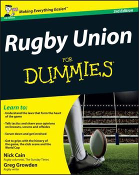 Paperback Rugby Union for Dummies Book