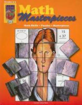 Paperback Math Masterpieces, Grades 3-5 Book