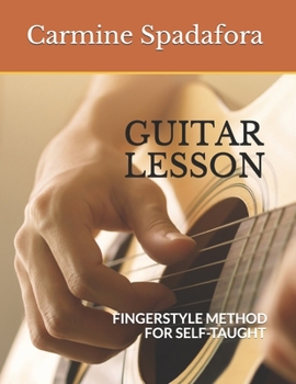 Paperback Guitar Lesson: Fingerstyle Method for Self-Taught Book