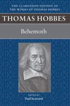 Hardcover Thomas Hobbes: Behemoth Book