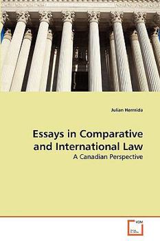 Paperback Essays in Comparative and International Law Book