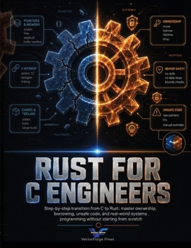 Paperback Rust for C Engineers: Step-by-Step Transition from C to Rust: Master Ownership, Borrowing, Unsafe Code, and Real-World Systems Programming Without Sta Book