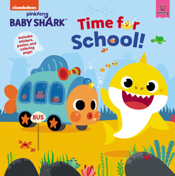 Hardcover Baby Shark: Time for School! Book