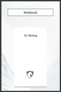 Notebook: For meeting: Black tile