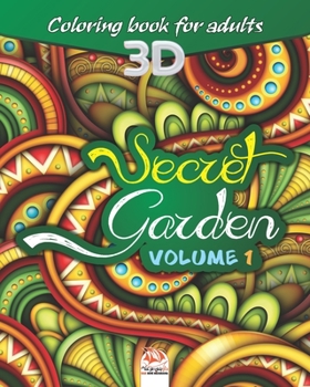 Paperback Secret garden - Volume 1: Adults coloring book - 27 coloring illustrations. Book