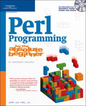 Paperback Perl Programming for the Absolute Beginner Book