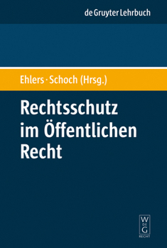 Paperback Rechtsschutz im Öffentlichen Recht [German] Book