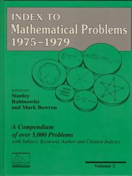 Hardcover Index to Mathematical Problems, 1975-1979 Book