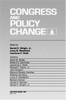 Paperback Congress and Policy Change Book