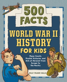 Hardcover World War II History for Kids: 500 Facts Book