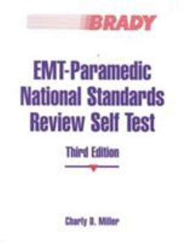 Paperback EMT Paramedic National Standards Review Self Test Book