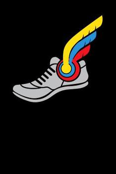 Winged Sneaker: 120 Pages I 6x9 I Dot Grid I Funny Track & Field & Athletics Gifts I Apparel