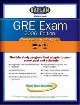 Paperback GRE Exam 2006, Comprehensive Program Book