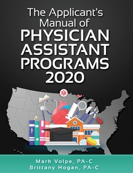 Paperback The Applicant's Manual of Physician Assistant Programs Book