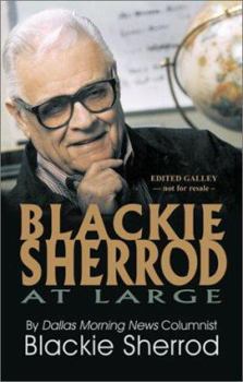 Hardcover Blackie Sherrod at Large Book