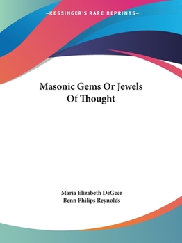 Paperback Masonic Gems Or Jewels Of Thought Book