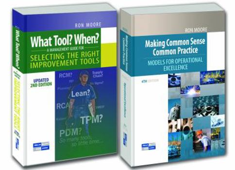 Hardcover Making Common Sense Common Practice & What Tool? When? - Two Book Bundle Book