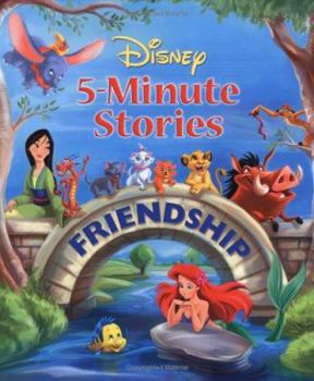 Hardcover Disney 5-Minute Stories Friendship Book