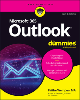 Paperback Microsoft 365 Outlook for Dummies Book