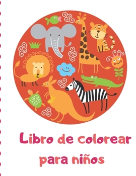 Paperback Libro de colorear para niños: Libro de actividades de gran actividad para niños pequeños y niños Edades 1, 2, 3, 4 [Spanish] Book