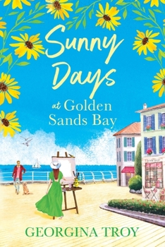 Paperback Sunny Days at Golden Sands Bay [Large Print] Book