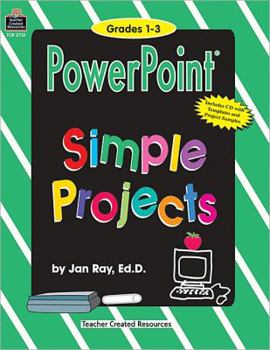 Paperback Microsoft Powerpoint(r) Simple Projects [With CDROM] Book