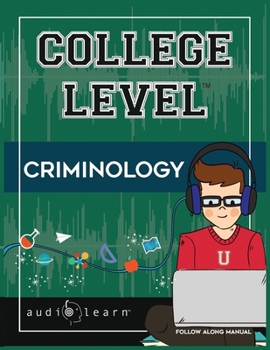 Paperback College Level Criminology Book