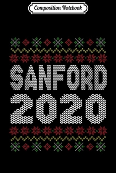 Paperback Composition Notebook: Mark Sanford 2020 Ugly Christmas Republican Conservative Journal/Notebook Blank Lined Ruled 6x9 100 Pages Book