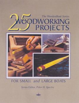 Paperback 25 Woodworking Projects for Small and Large Boats Book