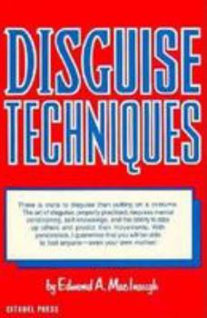 Paperback Disguise Techniques Book
