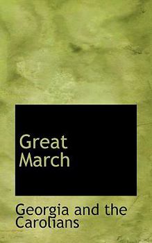 Paperback Great March Book