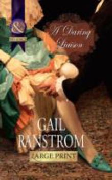 Hardcover A Daring Liaison [Large Print] Book
