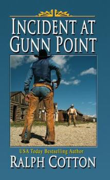 Hardcover Incident at Gunn Point [Large Print] Book