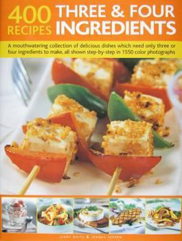 Hardcover 400 3 & 4 Ingredient Recipes Book