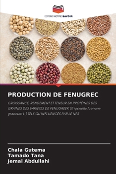 Paperback Production de Fenugrec [French] Book