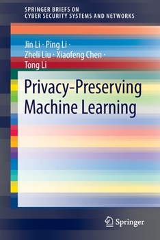 Paperback Privacy-Preserving Machine Learning Book