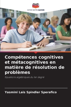 Paperback Compétences cognitives et métacognitives en matière de résolution de problèmes [French] Book