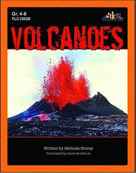 Paperback Volcanoes, Grades 4-8: A Comprehensive Hands-On Science Unit Book