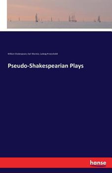 Paperback Pseudo-Shakespearian Plays Book