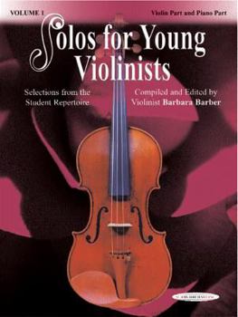 Paperback Solos for Young Violinists, Vol 1: Selections from the Student Repertoire Book