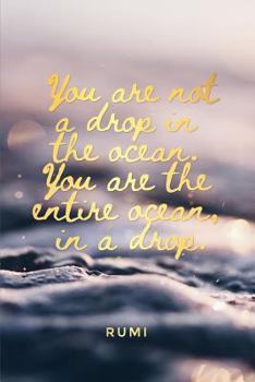 Paperback Rumi: Ocean an Inspirational Journal Book