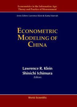 Hardcover Econometric Modeling of China (V3) Book