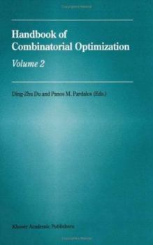 Hardcover Handbook of Combinatorial Optimization Book